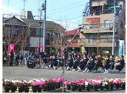 染井よしの桜の里公園の開園式